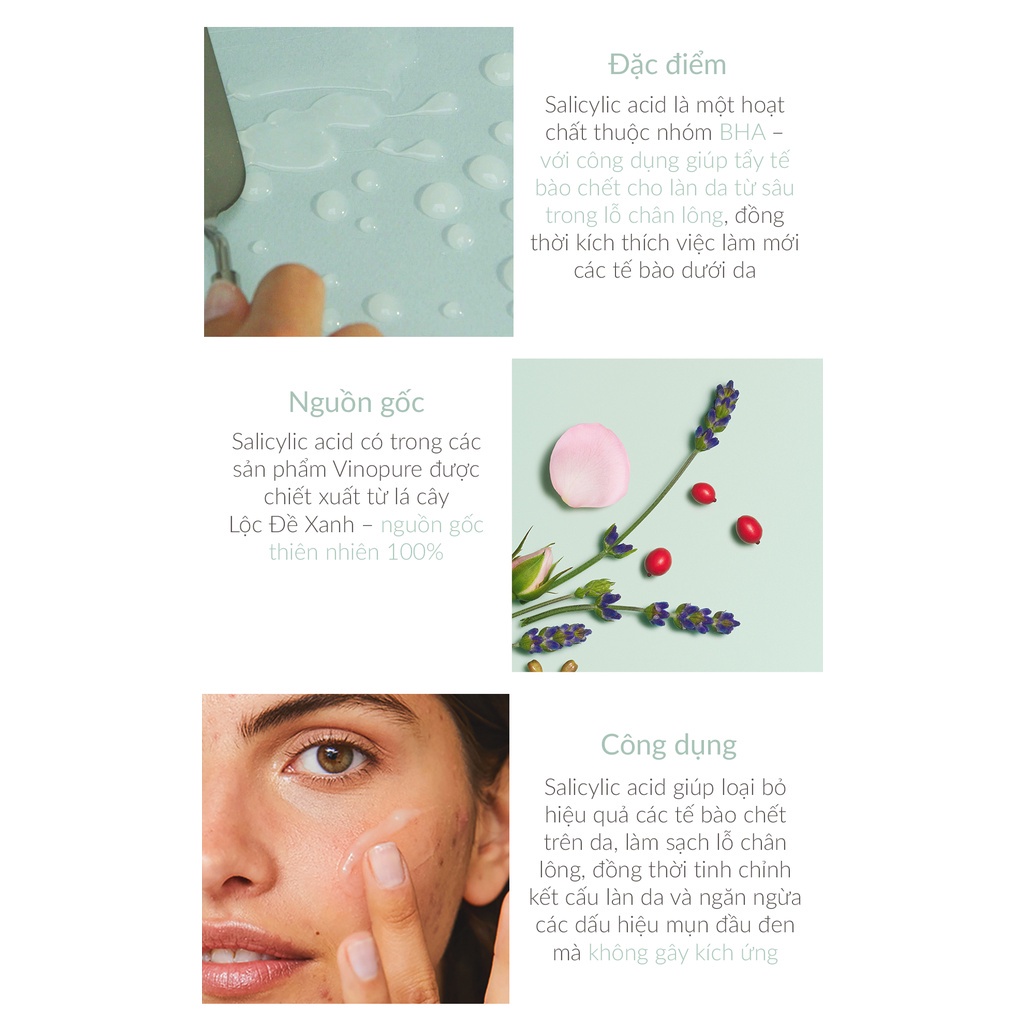 Serum cải thiện da mụn, cấp nước và chống lão hoá Caudalie Vinopure 30ml - Thương hiệu mỹ phẩm cao cấp từ Pháp