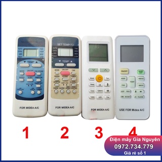 Điều khiển điều hòa Midea