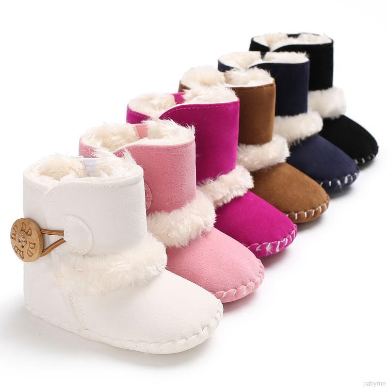 Giày Boot giữ ấm mùa đông kiểu dáng xinh xắn dành cho các bé