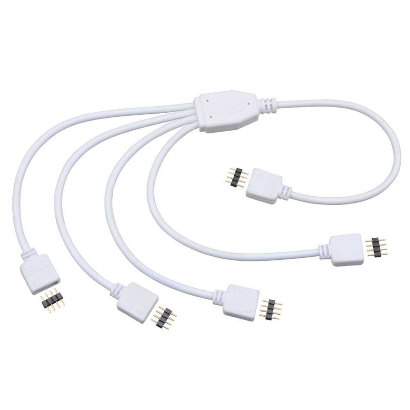 Dây Cáp Chia 4 Pin Cho Đèn LED 5050 3528