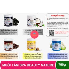 Muối tắm spa tinh chất thảo mộc muối tắm thái lan