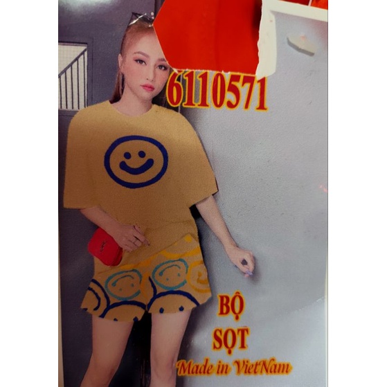 Bộ đùi áo form rộng dài thun thái xịn