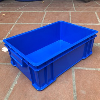 Thùng nhựa đặc B4 - Kt: 510x340x170 mm