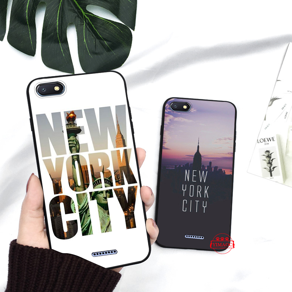 Ốp Điện Thoại Mềm Hình Thành Phố New York 224c Cho Xiaomi Mi 11i 11 Ultra Poco F3 Redmi K40 Note 9 10 Pro Max