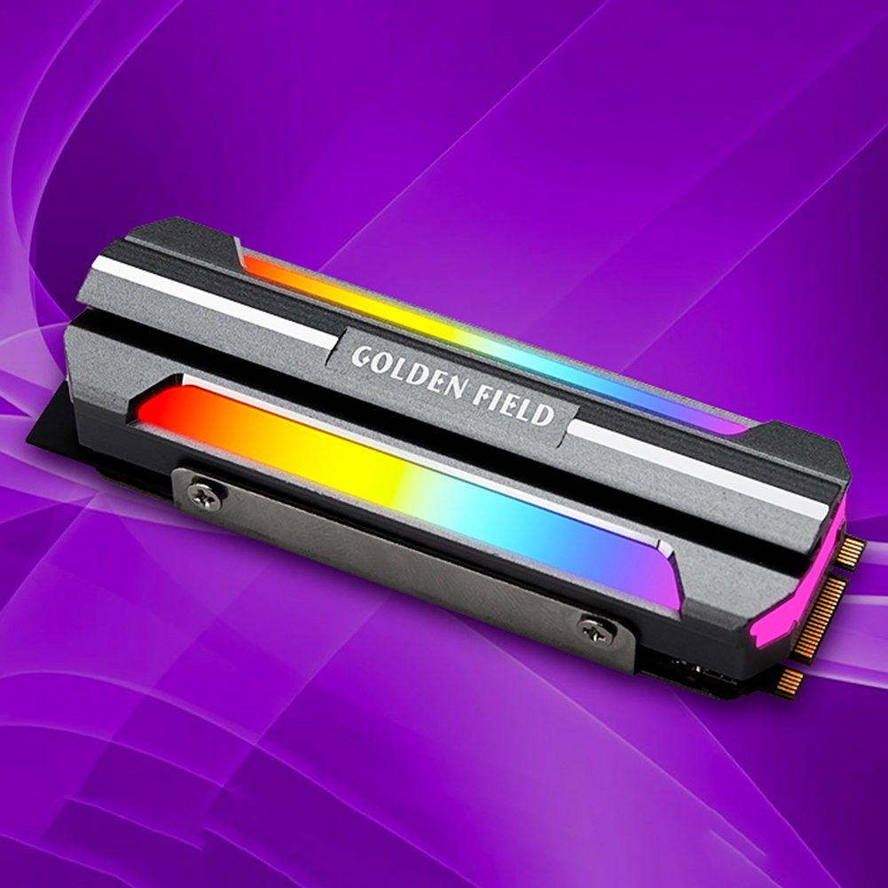 Bộ Tản Nhiệt Bằng Nhôm ARGB Dành Cho Ổ Đĩa Cứng M.2 2280 SSD | BigBuy360 - bigbuy360.vn