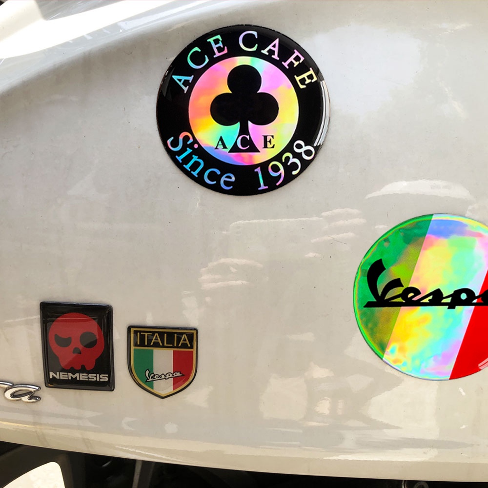 Logo 3D Dán Trang Trí Xe Vespa GTS300 LX125 LX150 125 150 ie Sprint Primavera 300