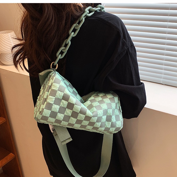 Túi đeo vai IELGY có dây đeo sợi xích thời trang cho nữ