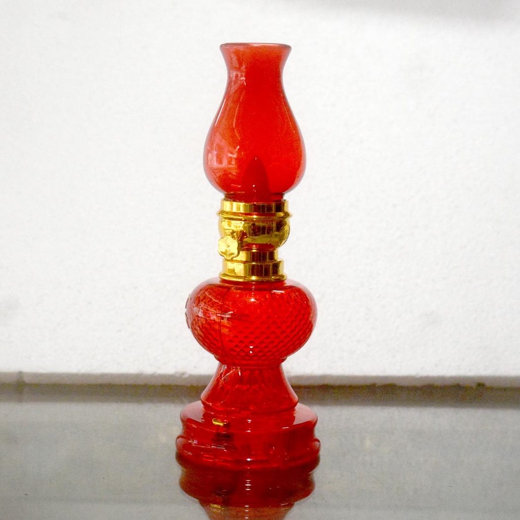 Đèn dầu đỏ bóng điện dùng pin