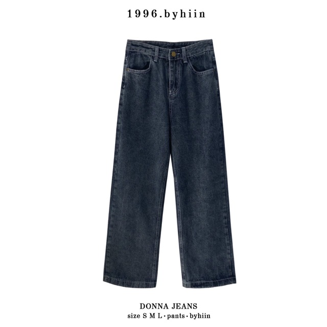 Quần jeans suông DONNA