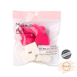 Mút tán kem nền My Beauty Tool Heart Shape Puff Etude House