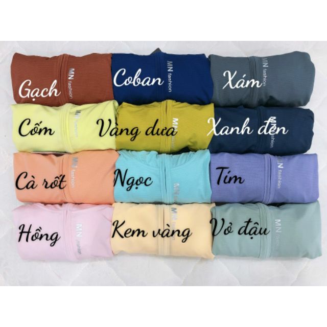 [SIÊU HOT] ÁO KHOÁC CHỐNG TIA UV, TIA CỰC TÍM - Poly Hạt (CAO CẤP)