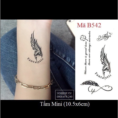 Hình Xăm Dán Mini - B542