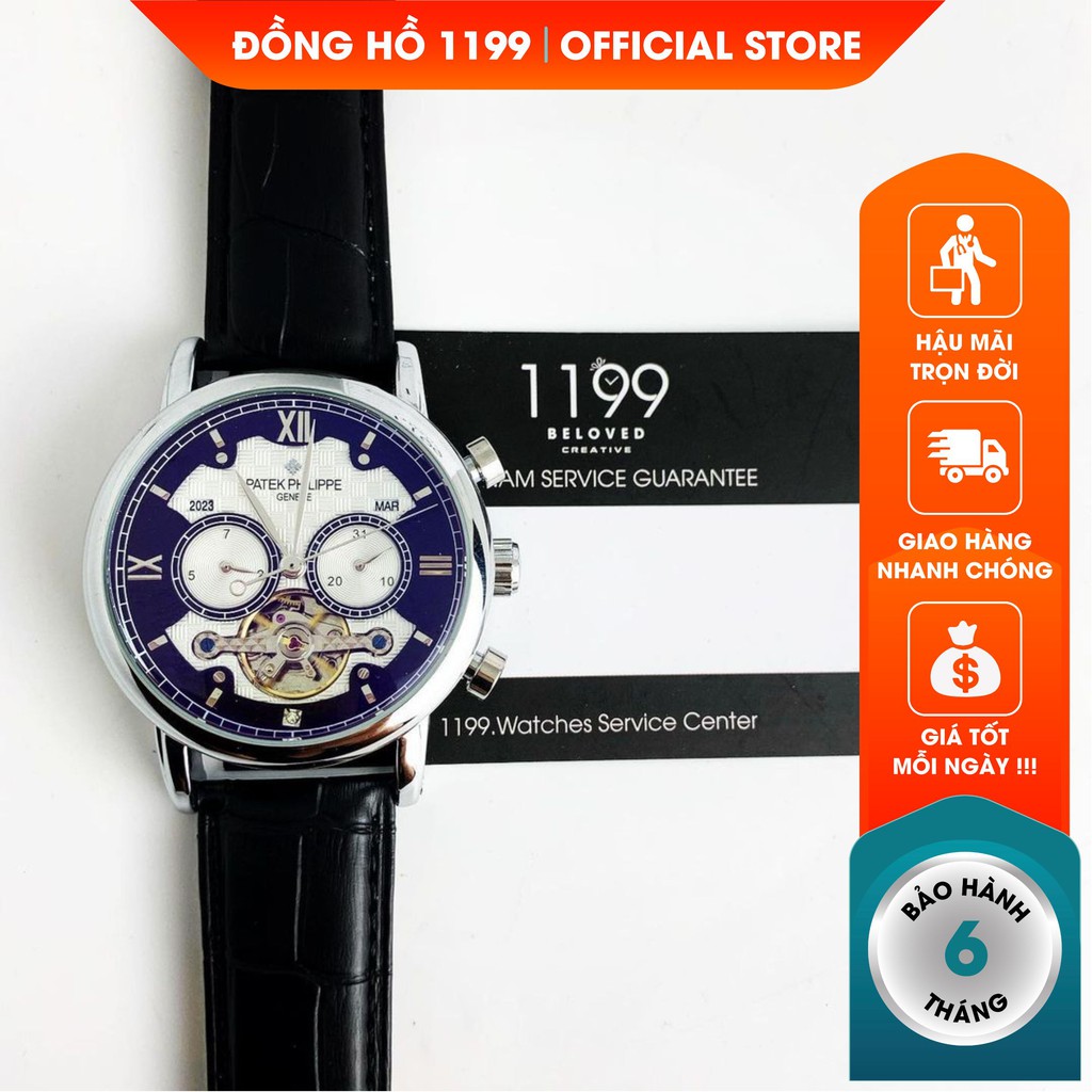 [QUÀ TẶNG] Đồng hồ cơ- Đồng Hồ Dây Da Nam 42mm Size Chuẩn Chống Nước Chống Xước Máy Cao Cấp BH 6T 5159 - 1199 Watches | BigBuy360 - bigbuy360.vn