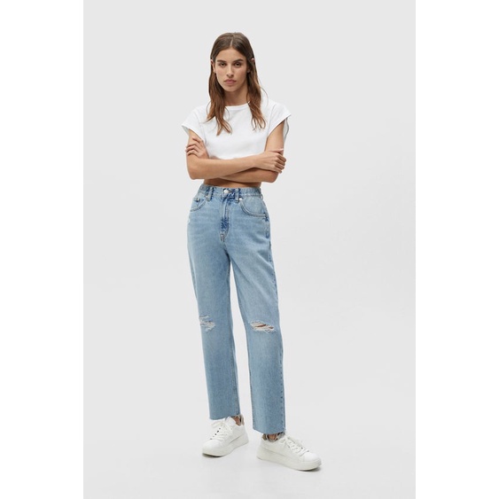 Giày thể thao nữ đế dày Pull&bear