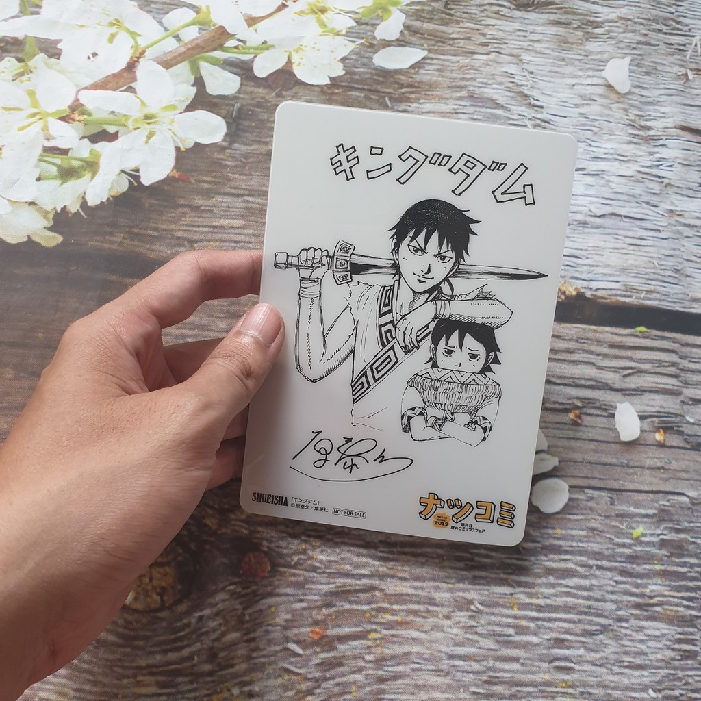 Card Kingdom kèm chữ ký - Sản phẩm Natsu Comic 2019 | BigBuy360 - bigbuy360.vn