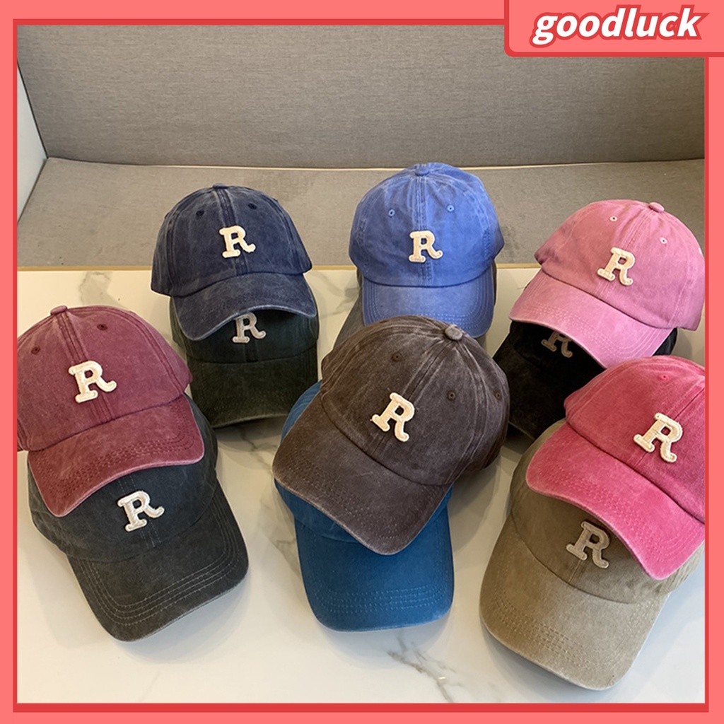 Mũ Lưỡi Trai Chống Nắng Thêu Chữ Có Thể Điều Chỉnh Kích Cỡ Thời Trang Unisex