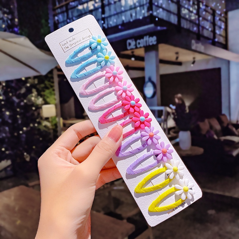 PVN46409 Set 10 kẹp tóc siêu xinh nhiều hình cho bé Giá Rẻ