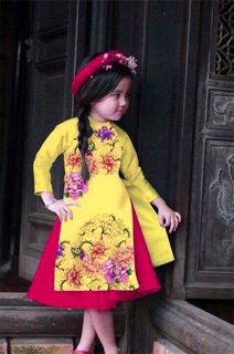 Set bộ áo dài cách tân ( chân váy)
