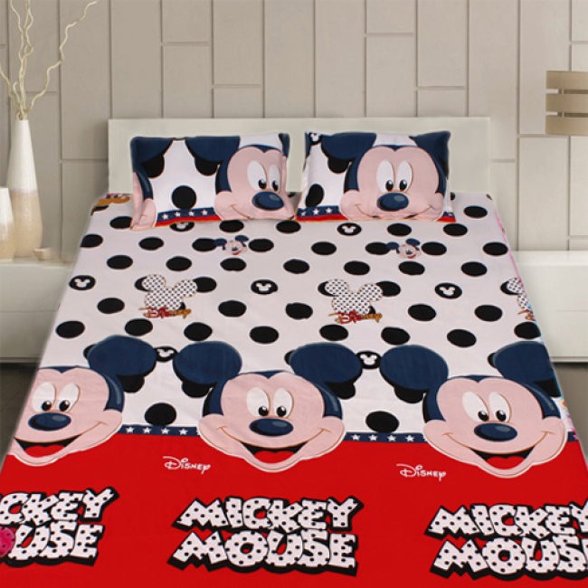 sale 69k Bộ ga gối poly 1,6m