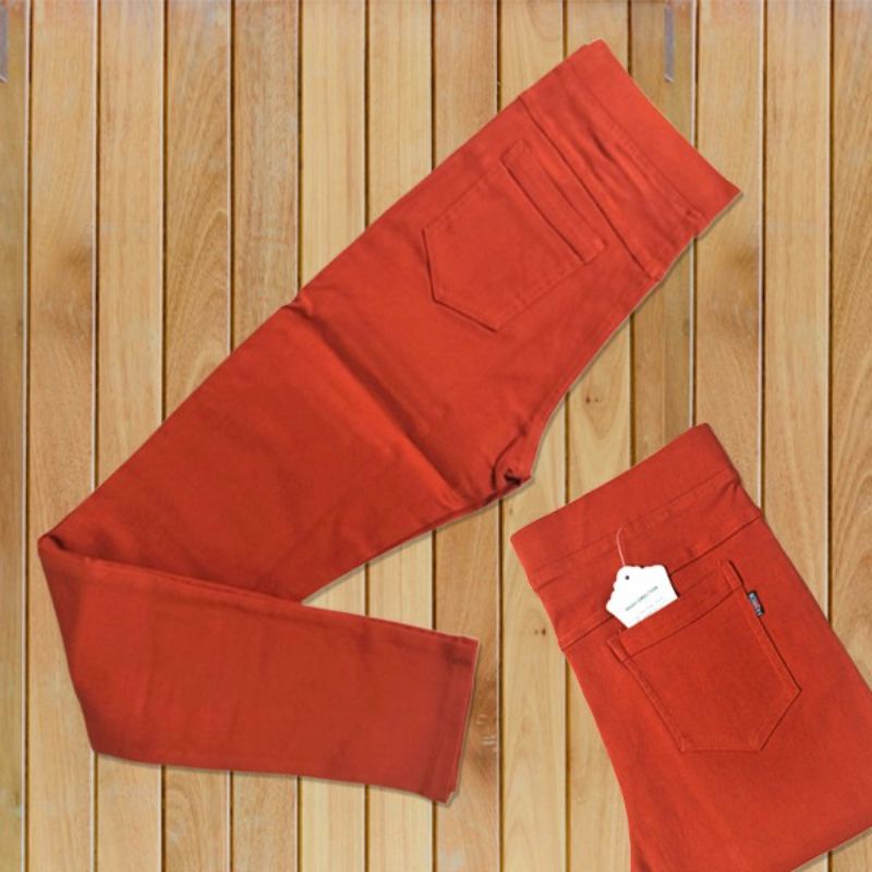 Quần kaki skinny dáng dài cạp cao cho nữ nhiều màu