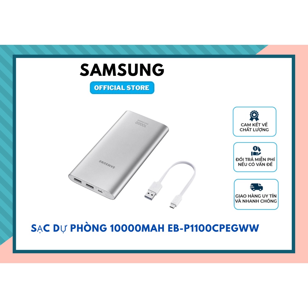 Sạc Dự Phòng Samsung 10000 mAh EB-P1100CPEGWW
