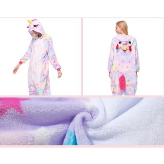Bộ đồ thú unicorn galaxy, bộ đồ thú kì lân