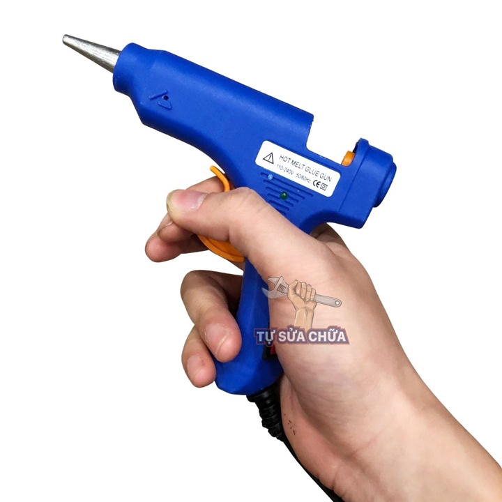 Máy Bắn Keo Nến Công Suất 20W và 10 Cây Keo - Làm Đồ Handmade, Sửa Chữa Gia Đình