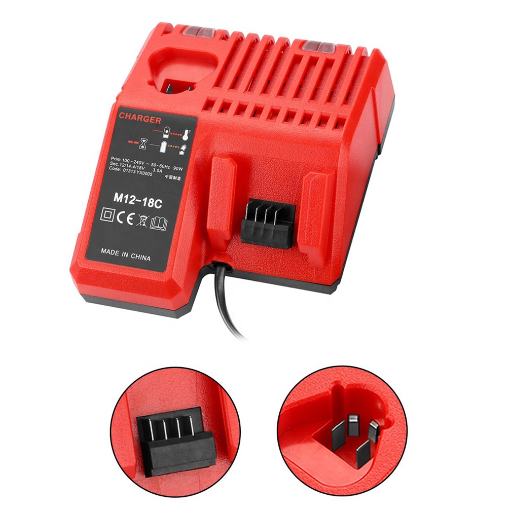 Sạc pin Milwaukee M12-18FC Chính hãng