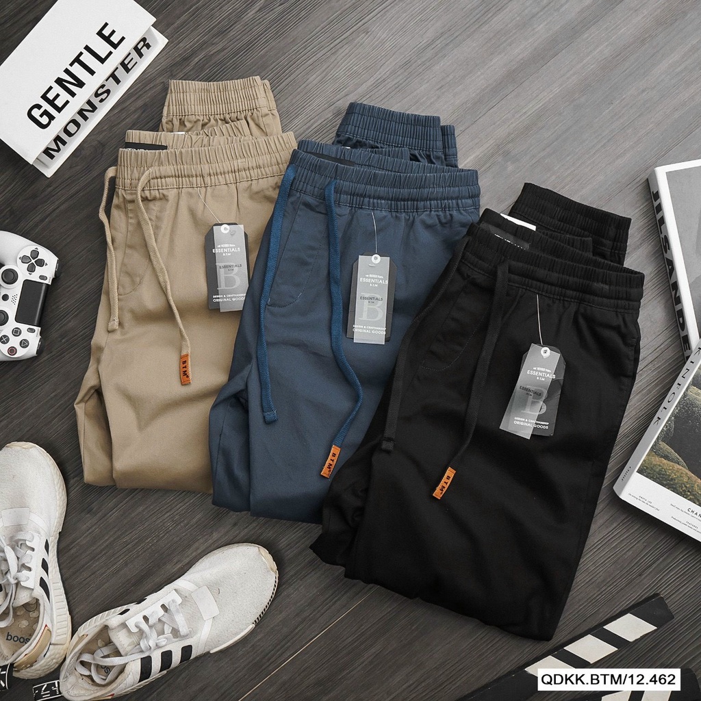 Quần jogger nam chất liệu kaki dày dặn, form siêu đẹp 12462
