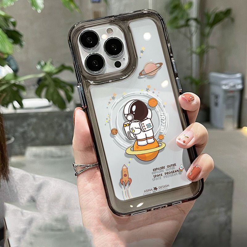 Ốp Điện Thoại TPU Dẻo Trong Suốt Họa Tiết Hoạt Hình Dễ Thương Cho IPhone 14 12 13 6 6S 7 8 14 Plus X XS XR 11 Pro Max