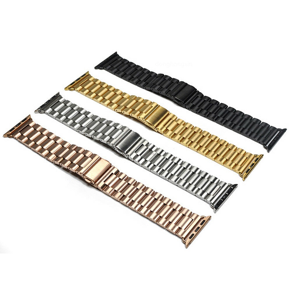 Dây Đeo Đồng Hồ Thông Minh Bằng Thép Không Gỉ 40/44mm Dành Cho Apple Watch Series 7 6 5 4 SE 41mm 45mm
