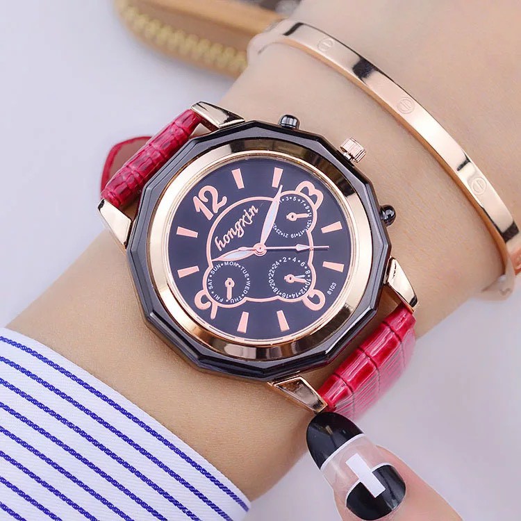 Đồng hồ HONGXIN nam nữ thời trang cá tính, phong cách
