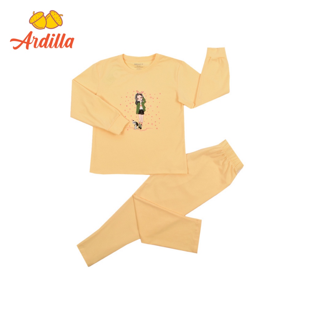 Bộ Quần Áo Thu Đông Dài Tay Bé Gái ARDILLA Màu Sắc Tươi Sáng Đường May Tỉ Mỉ Co Giãn Thoải Mái Cho Bé 8-13 Tuổi T138GW20