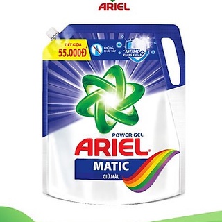 Túi Nước giặt giữ màu quần áo Ariel Power Gel 2kg