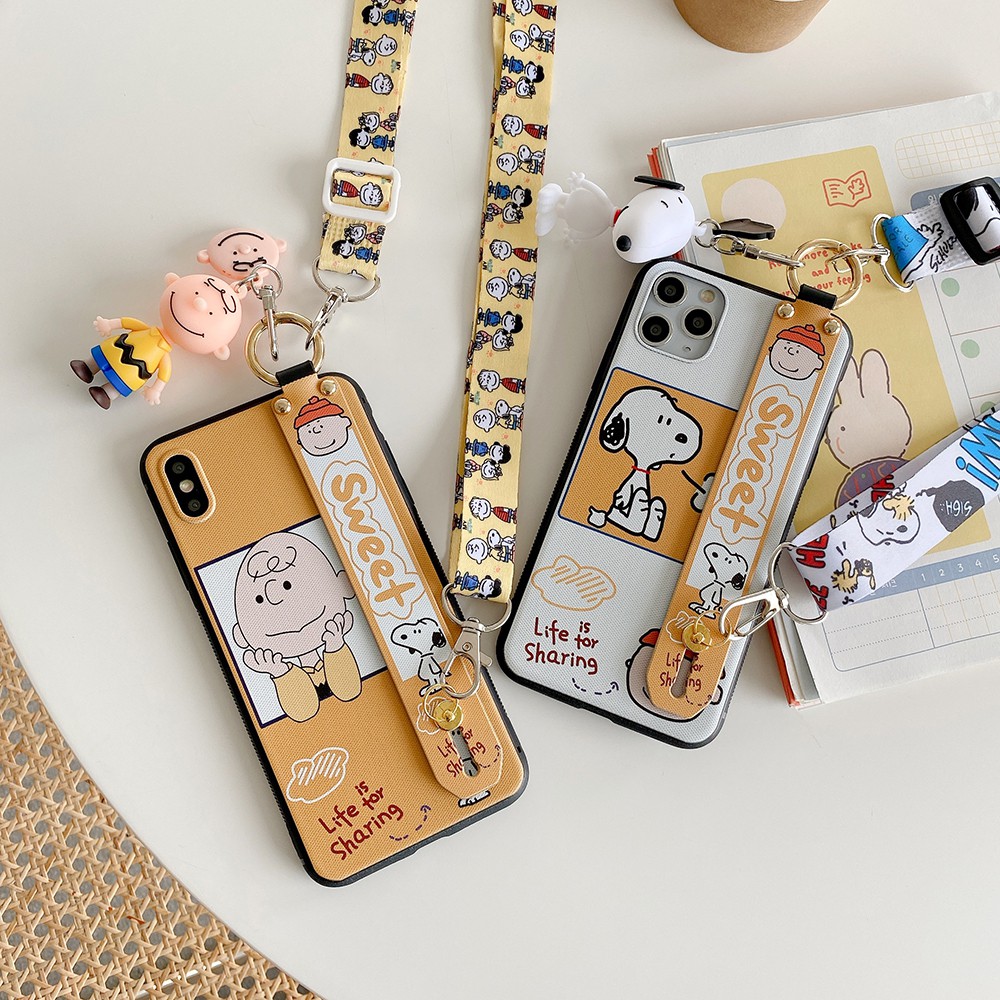 Ốp Điện Thoại In Hình Snoopy Charlie Đáng Yêu Cho Iphone 12 Apple Xs Max I11 Hoạt Hình