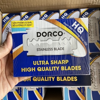 Dao lam Dorco HQ xanh hộp 100 lưỡi