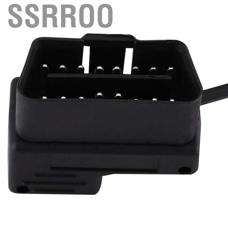 Dây cáp điều hợp mở rộng OBD-II EOBD 16 chân 180cm cho xe hơi