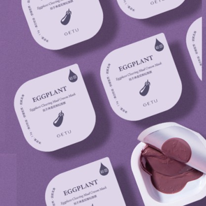 [1 hũ]Mặt nạ bùn khoáng cà tím Mud Mask EGGPLANT Auth chính hãng GETU
