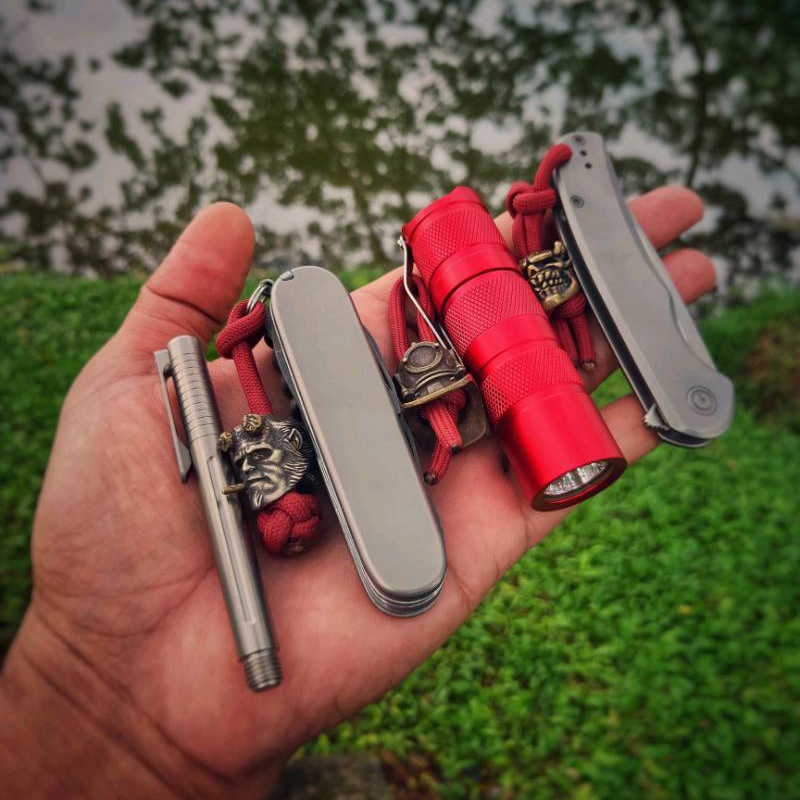 Phụ Kiện Hạt Làm Móc Khóa DIY Bằng Đồng Thau