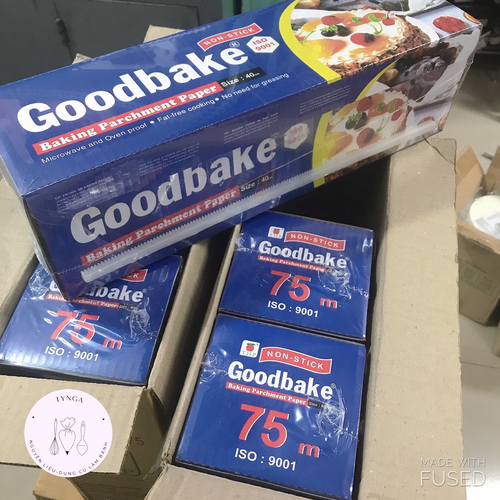 Giấy Nến Lót Nướng Bánh GoodBake THP Baking Paper