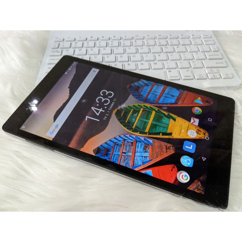 Lenovo Tab M3 8Plus ram 3G 2 sim nghe gọi pin khoẻ chơi game mượt. | WebRaoVat - webraovat.net.vn