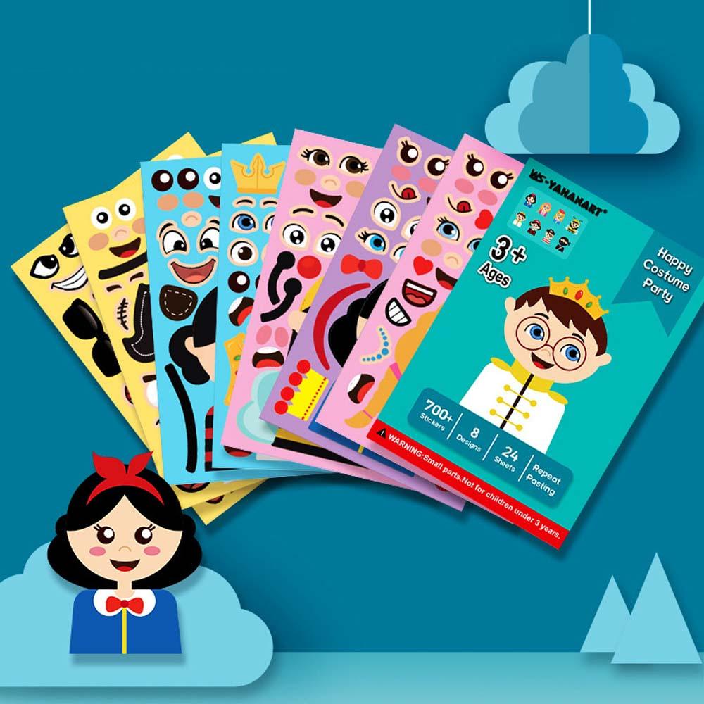 Nhãn Dán Trang Trí Hành Lý / Đồ Chơi Hình Khủng Long Hoạt Hình DIY