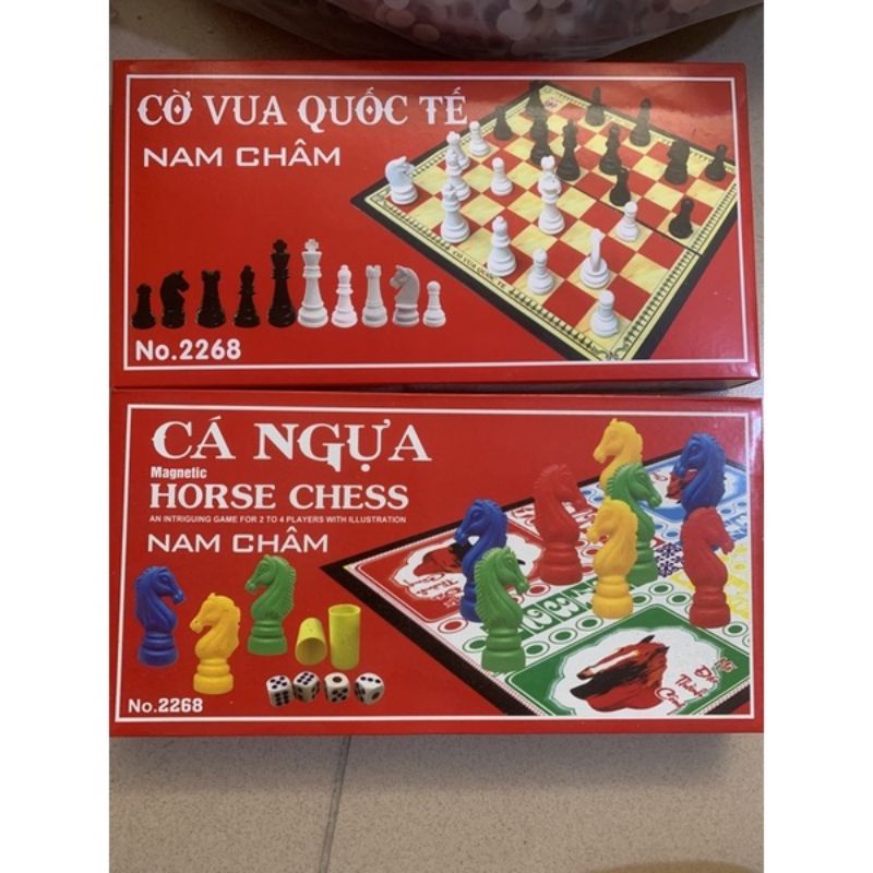 ❌❌BỘ CỜ CÁ NGỰA NAM CHÂM