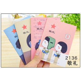 Sổ tay mini mix mẫu đủ loại