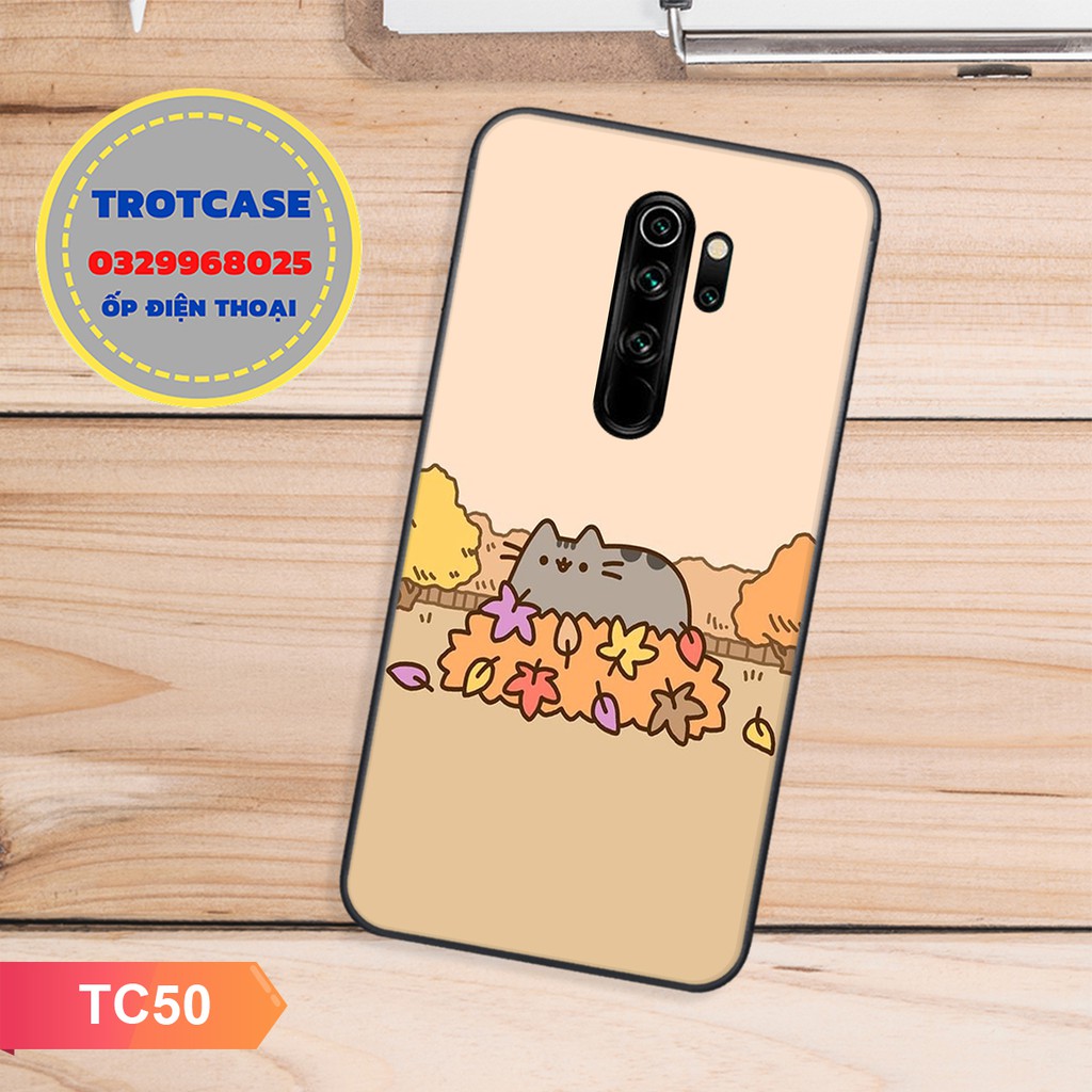 [ Mua 2 ốp tặng 1 pop ]  Ốp lưng điện thoại Redmi note 8 / note 8 pro - in hình cô gái và gấu dễ thương