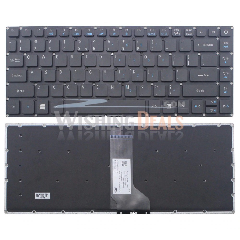 (KEYBOARD) BÀN PHÍM LAPTOP ACER E5-473 dùng cho Aspire E5-473, E5-475, ES1-432