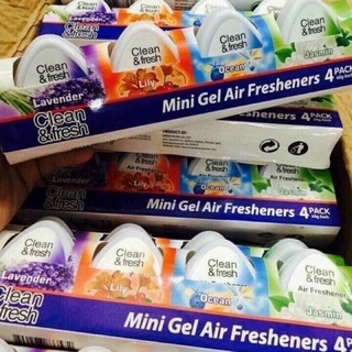 Bộ sáp thơm khử mùi mini - hiệu clean & fresh hàn quốc