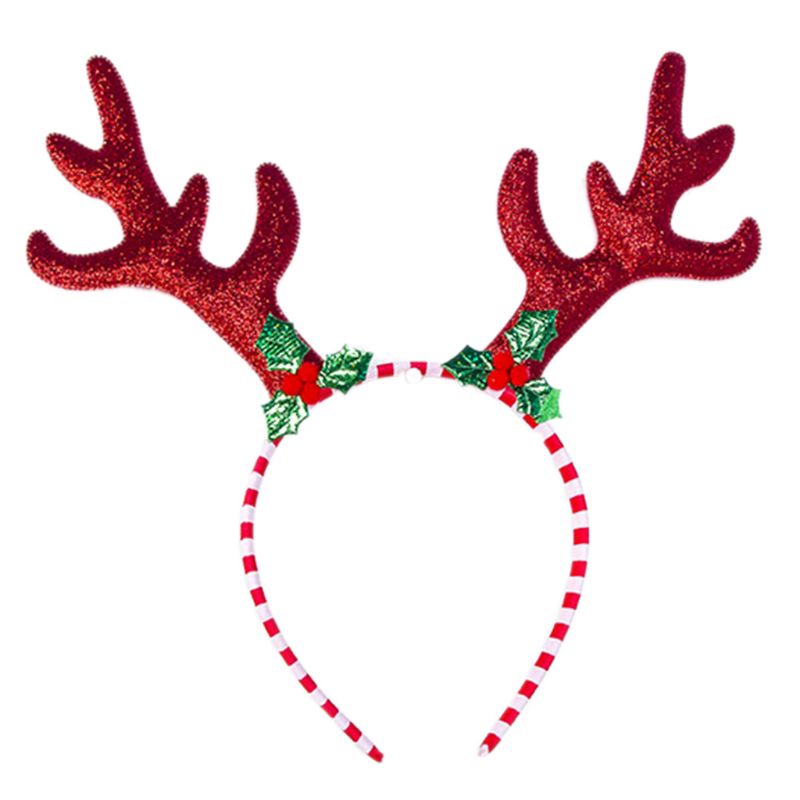 Flgo Băng Đô Cài Tóc Họa Tiết Hoạt Hình Phong Cách Giáng Sinh Cho Người Lớn Và Trẻ Em