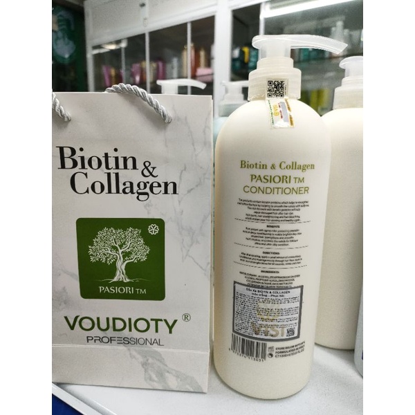 Dầu gội xả phục hồi và kích thích mọc tóc Biotin &amp; Collagen 500ml - 1000ml