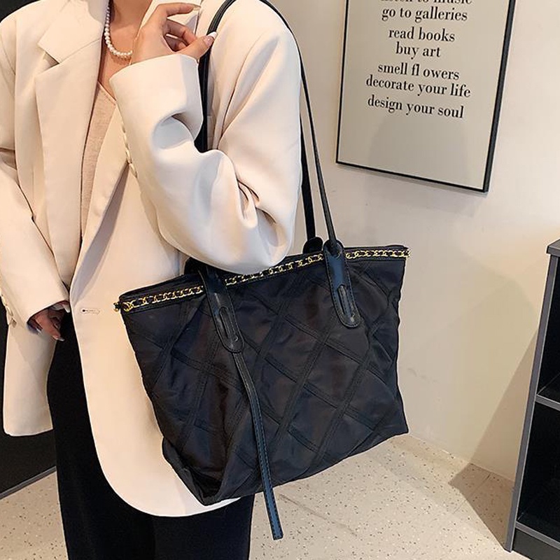 Túi tote Đeo Vai Màu Trơn Thời Trang Cho Nữ